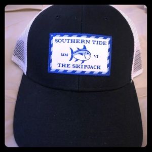 Navy and White Southern Tide Hat